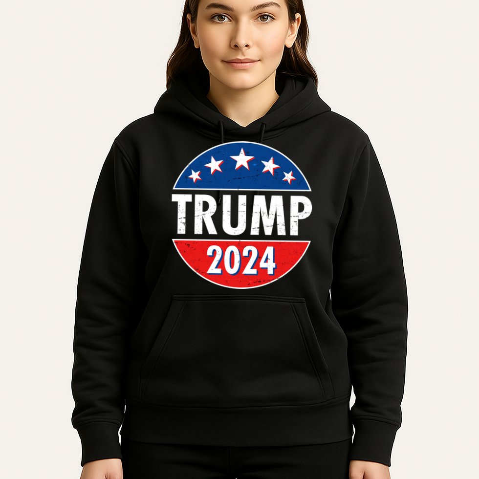Trump 2024 Election Emblem Hoodie