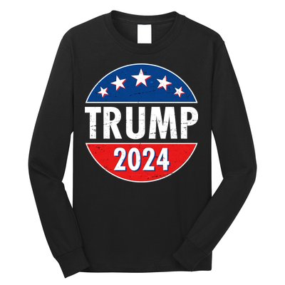 Trump 2024 Election Emblem Long Sleeve Shirt
