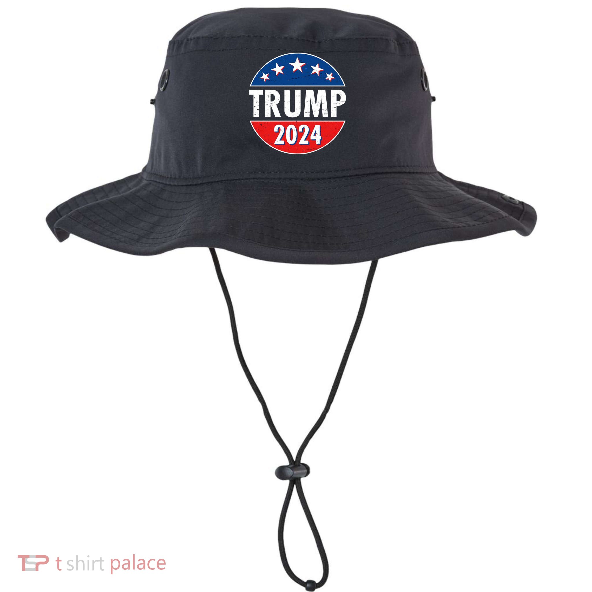 Trump 2024 Election Emblem Legacy Cool Fit Booney Bucket Hat