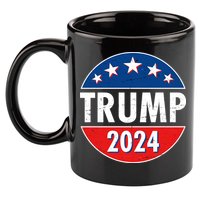 Trump 2024 Election Emblem 11oz C Handle Ceramic Mug