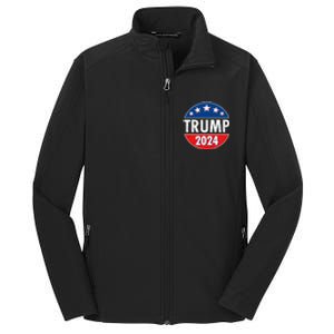 Trump 2024 Election Emblem Core Soft Shell Jacket