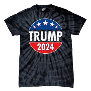 Trump 2024 Election Emblem Tie-Dye T-Shirt