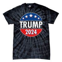 Trump 2024 Election Emblem Tie-Dye T-Shirt