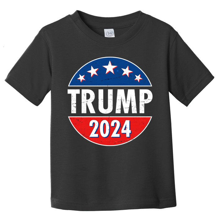 Trump 2024 Election Emblem Toddler T-Shirt