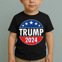 Trump 2024 Election Emblem Toddler T-Shirt