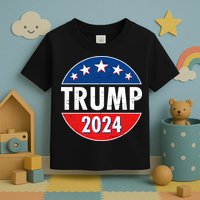 Trump 2024 Election Emblem Toddler T-Shirt