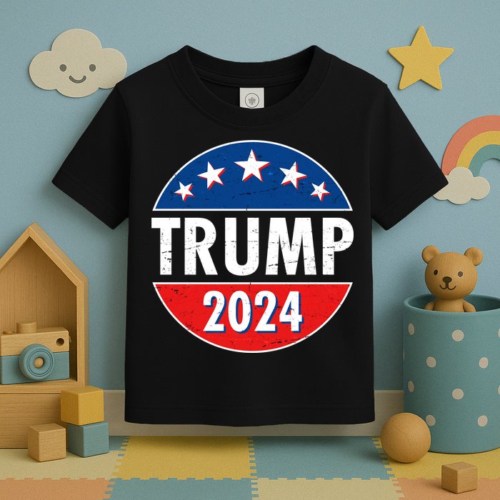 Trump 2024 Election Emblem Toddler T-Shirt