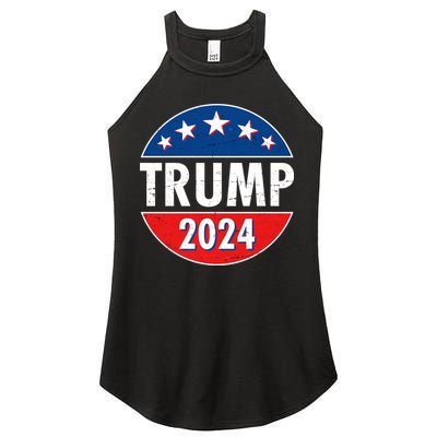 Trump 2024 Election Emblem Women's Perfect Tri Rocker Tank