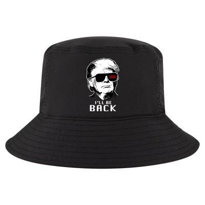 Trump 2024 I'll Be Back Cool Comfort Performance Bucket Hat