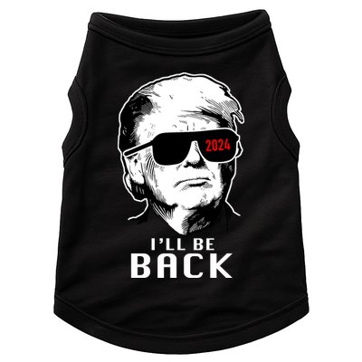 Trump 2024 I'll Be Back Doggie Tank