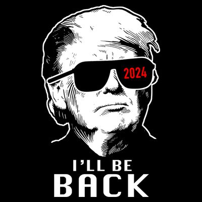 Trump 2024 I'll Be Back T-Shirt