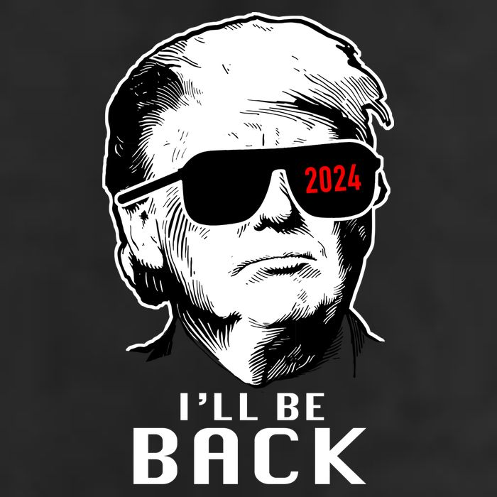 Trump 2024 I'll Be Back 25L Jumbo Tote