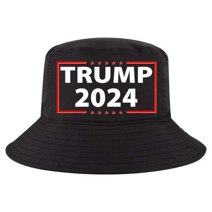 Trump 2024 Logo Cool Comfort Performance Bucket Hat