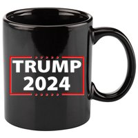 Trump 2024 Logo 11oz C Handle Ceramic Mug