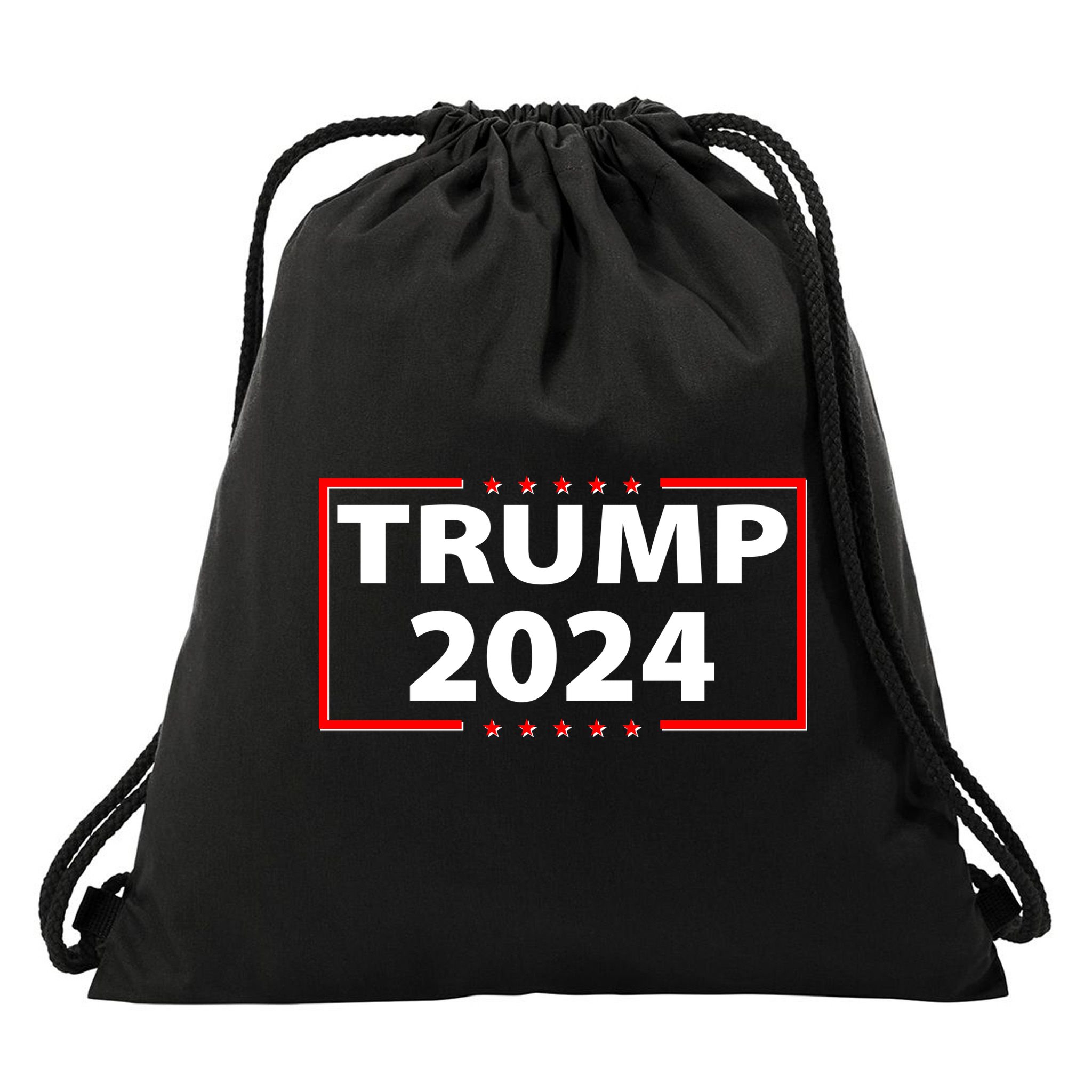 Trump 2024 Logo Drawstring Bag