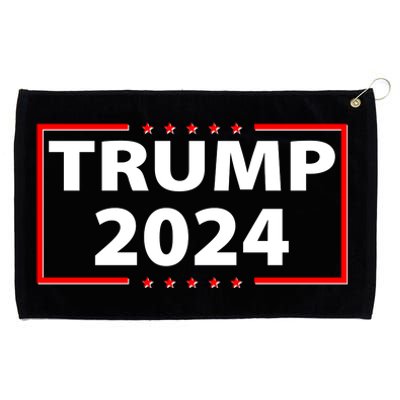 Trump 2024 Logo Grommeted Golf Towel