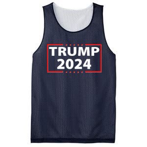 Trump 2024 Logo Mesh Reversible Basketball Jersey Tank