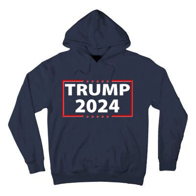 Trump 2024 Logo Tall Hoodie