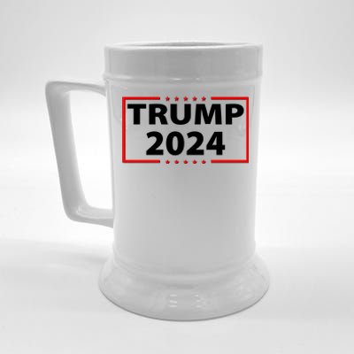 Trump 2024 Logo Beer Stein