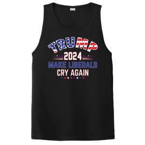 Trump 2024 Make Liberals Cry Again PosiCharge Competitor Tank