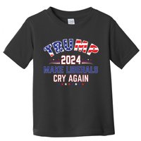 Trump 2024 Make Liberals Cry Again Toddler T-Shirt