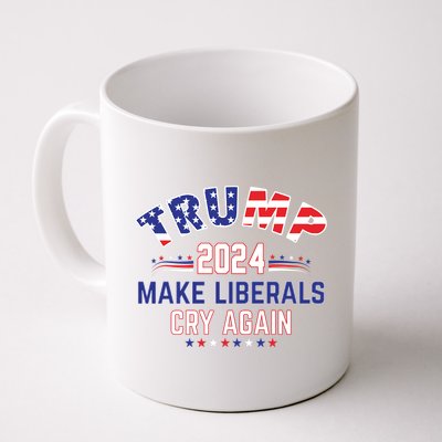 Trump 2024 Make Liberals Cry Again Coffee Mug