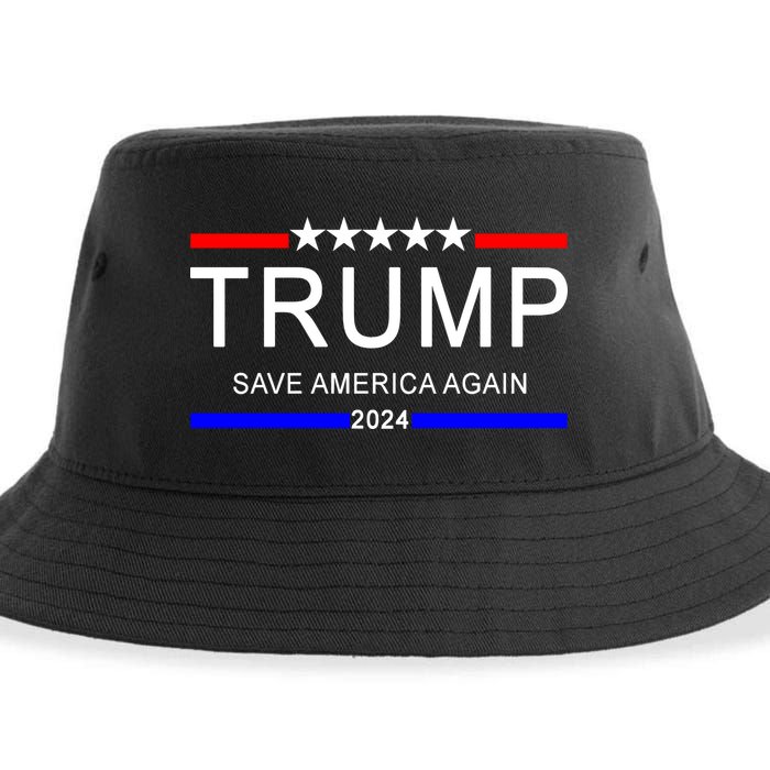 Trump 2024 Save America Sustainable Bucket Hat