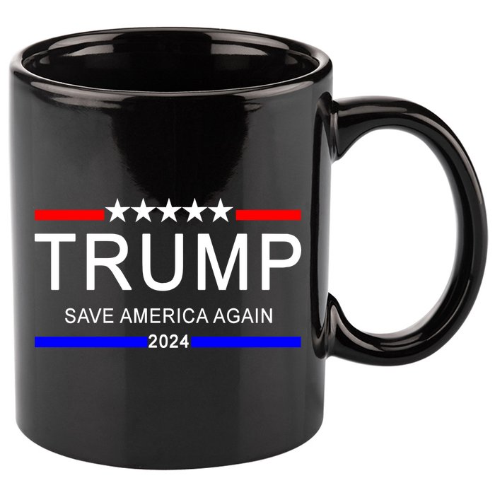 Trump 2024 Save America 11oz C Handle Ceramic Mug
