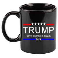 Trump 2024 Save America 11oz C Handle Ceramic Mug