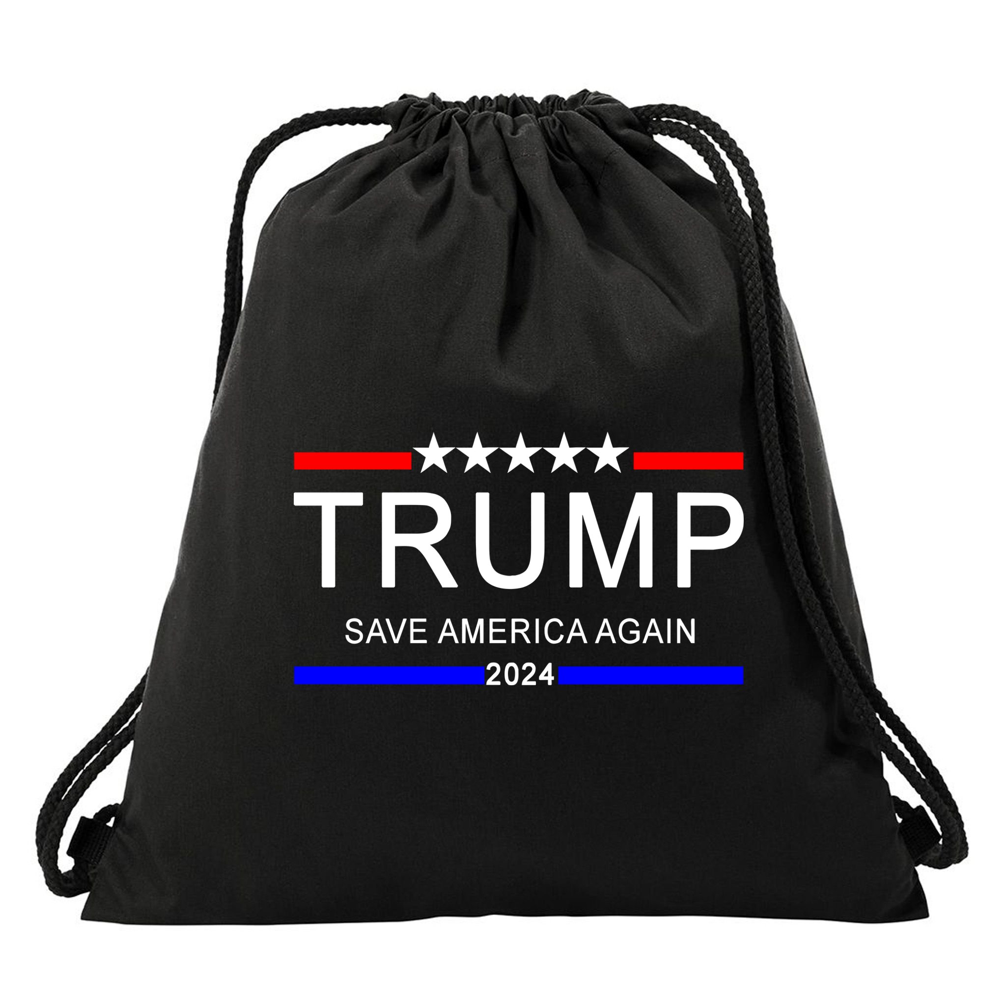 Trump 2024 Save America Drawstring Bag