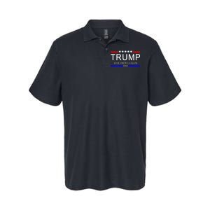 Trump 2024 Save America Softstyle Adult Sport Polo