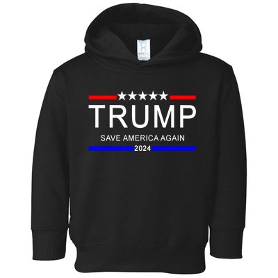 Trump 2024 Save America Toddler Hoodie