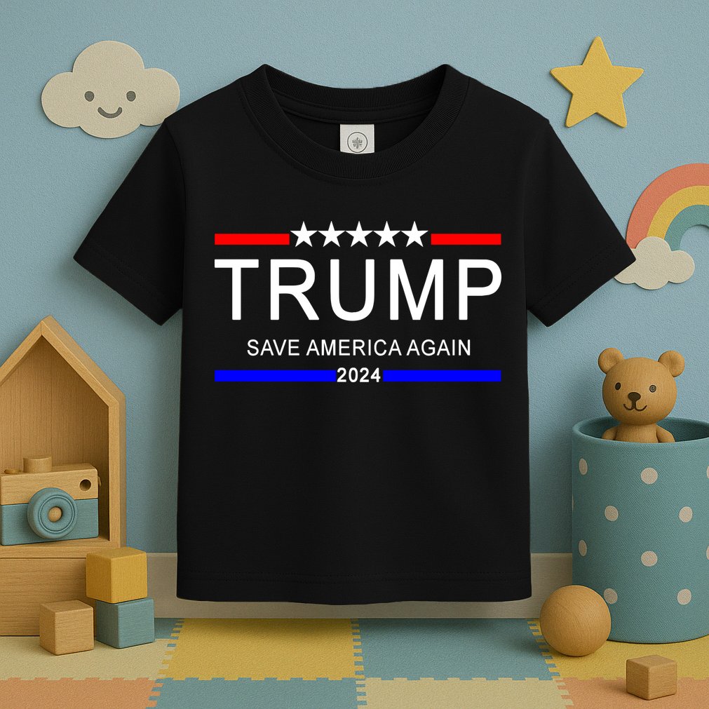 Trump 2024 Save America Toddler T-Shirt