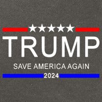 Trump 2024 Save America Cotton Canvas Backpack