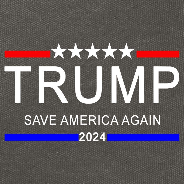 Trump 2024 Save America Cotton Canvas Backpack