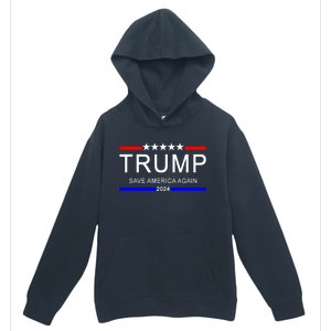 Trump 2024 Save America Urban Pullover Hoodie