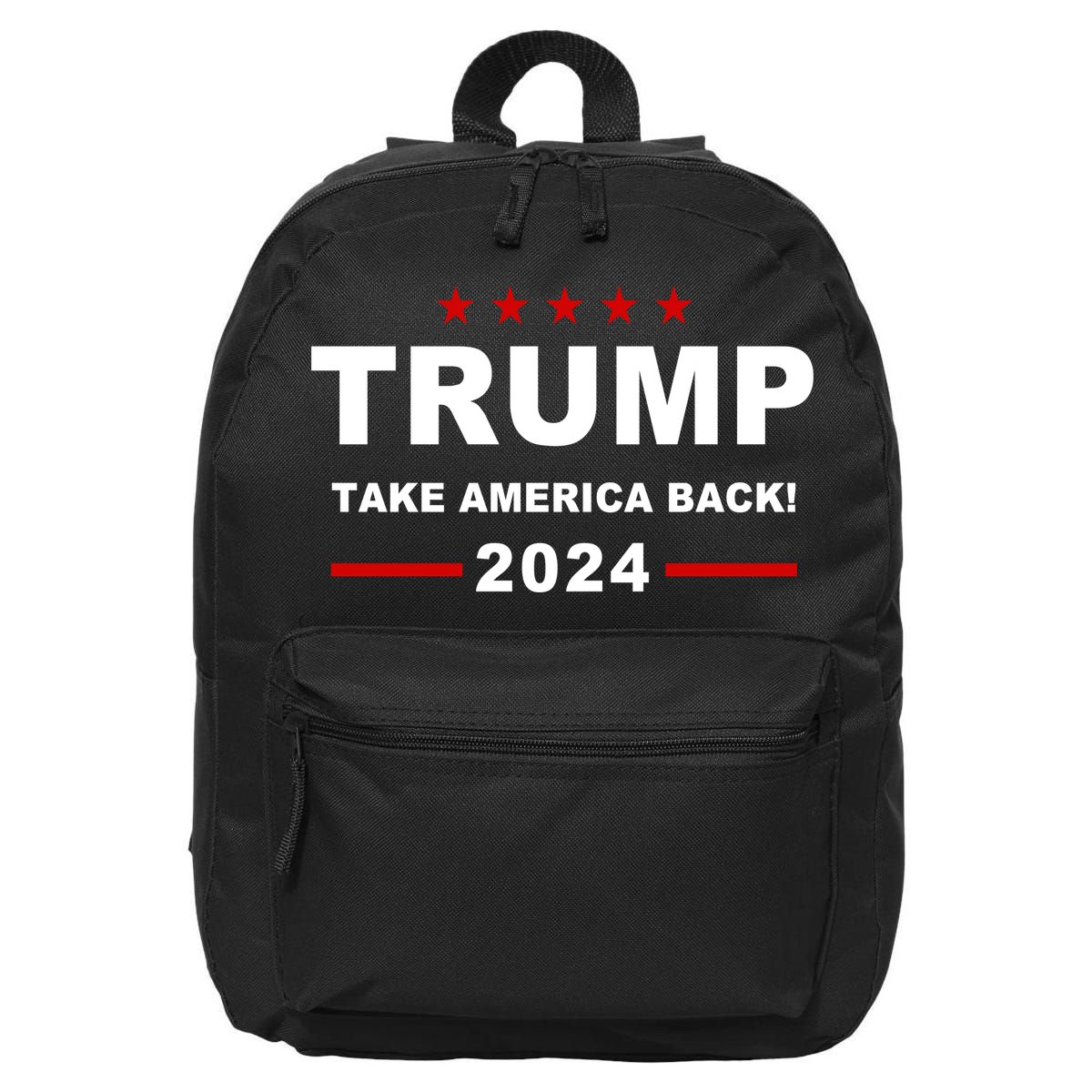 Trump 2024 Take America Back! 16 in Basic Backpack
