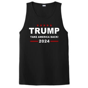 Trump 2024 Take America Back! PosiCharge Competitor Tank