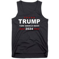 Trump 2024 Take America Back! Tank Top