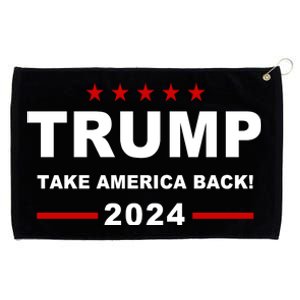 Trump 2024 Take America Back! Grommeted Golf Towel