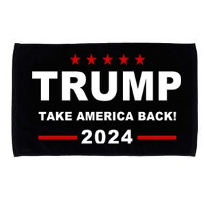 Trump 2024 Take America Back! Microfiber Hand Towel