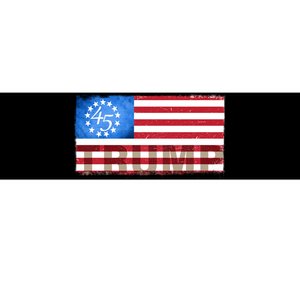 Trump 45 Betsy Ross 13 Original Colonies Flag Bumper Sticker