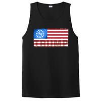 Trump 45 Betsy Ross 13 Original Colonies Flag PosiCharge Competitor Tank