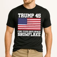 Trump 45 Find Your Safe Place Snowflake Performance Shirt