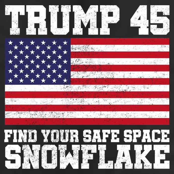 Trump 45 Find Your Safe Place Snowflake 12oz Stainless Steel Coffee Mug