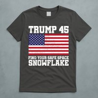 Trump 45 Find Your Safe Place Snowflake T-Shirt