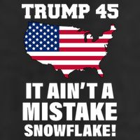 Trump 45 It Ain't A Mistake Snowflake Cool Comfort Performance Bucket Hat