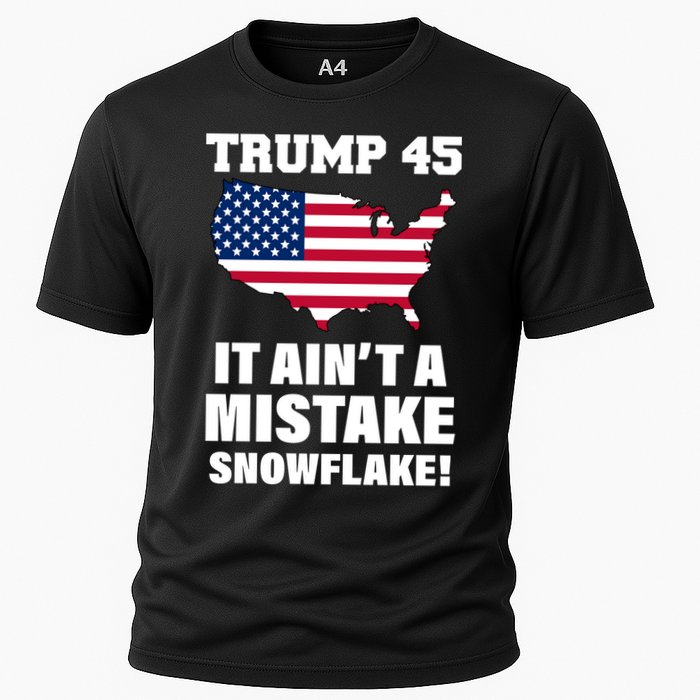Trump 45 It Ain't A Mistake Snowflake Performance Shirt