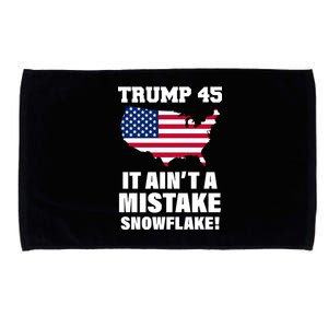 Trump 45 It Ain't A Mistake Snowflake Microfiber Hand Towel