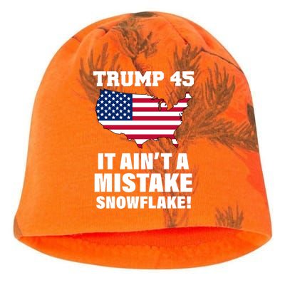 Trump 45 It Ain't A Mistake Snowflake Kati - Camo Knit Beanie